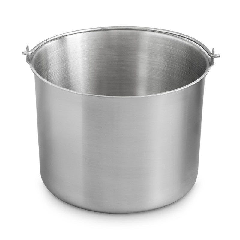 Stainless steel ice container